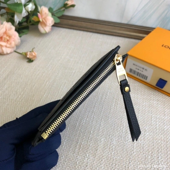 Official oldcobbler LOUIS VUITTON HOLDER CARD ZIPPED 0813